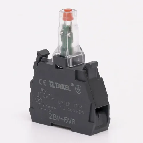 Блок светодиодный TK5-B4 24V красный TAKEL Блок светодиодный TK5-B4 24V красный TAKEL