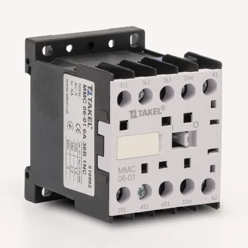 Контактор MMC 06-01 6А 36В 1NC TAKEL Контактор MMC 06-01 6А 36В 1NC TAKEL