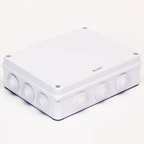 Коробка розподільча вологостійка IP65 255х200х80 Коробка розподільча вологостійка IP65 255х200х80