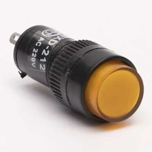 Светодиодный индикатор NXD 212 220v, желтый TAKEL Светодиодный индикатор NXD 212 220v, желтый TAKEL