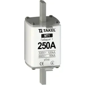 Плавка вставка предохранителя NT1 250А TAKEL