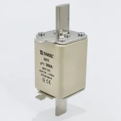 Плавка вставка предохранителя NH1 200А 80V DC TAKEL Плавка вставка предохранителя NH1 200А 80V DC TAKEL