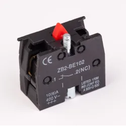 Блок-контакт ZB2-BE 102 (NC) для кнопок XB2 Блок-контакт ZB2-BE 102 (NC) для кнопок XB2