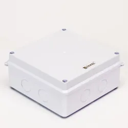 Коробка розподільча без отворів вологостійка IP65 150х150х70 Коробка розподільча без отворів вологостійка IP65 150х150х70