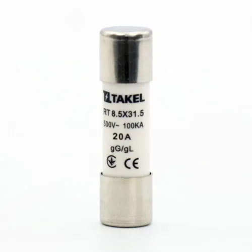 Плавка вставка предохранителя RT 8.5х31.5 20А TAKEL Плавка вставка предохранителя RT 8.5х31.5 20А TAKEL