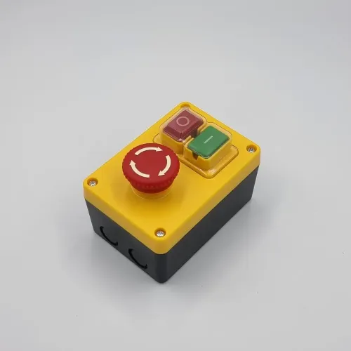 Пост кнопковий електромагнітний ESSB-212YC 5pin з аварійною кнопкою TAKEL Пост кнопковий електромагнітний ESSB-212YC 5pin з аварійною кнопкою TAKEL