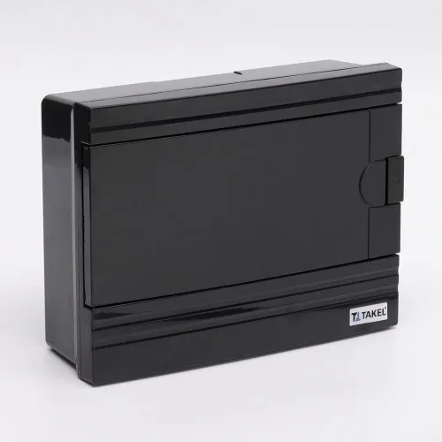 Щиток внутренний FF-BB на 12 модулей, черный, черные двери, Argent IP 40 TAKEL Щиток внутренний FF-BB на 12 модулей, черный, черные двери, Argent IP 40 TAKEL