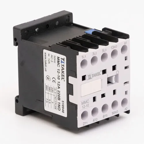 Контактор MMC 12-10 12А 220В 1NO TAKEL Контактор MMC 12-10 12А 220В 1NO TAKEL
