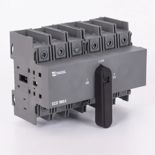 Перемикач навантаження трипозиційний SCD 6P 100A TAKEL Перемикач навантаження трипозиційний SCD 6P 100A TAKEL