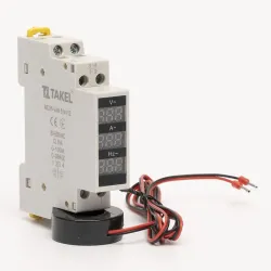 Вимірювач 3 в 1 MD35-VAH (АC 80-500V, 0-100А, 0-99Hz) TAKEL Вимірювач 3 в 1 MD35-VAH (АC 80-500V, 0-100А, 0-99Hz) TAKEL