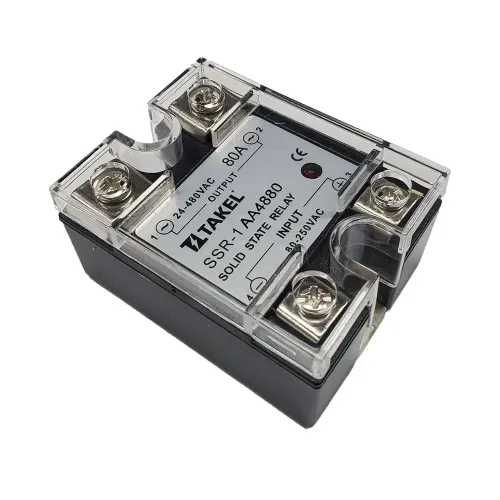 Реле твердотельное SSR-1 АA4880 80А TAKEL Реле твердотельное SSR-1 АA4880 80А TAKEL