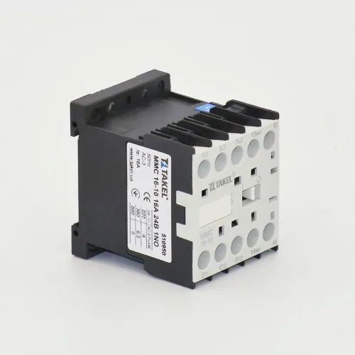 Контактор MMC 16-10 16А 24В 1NO TAKEL Контактор MMC 16-10 16А 24В 1NO TAKEL