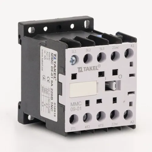 Контактор MMC 09-01 9А 220В 1NC TAKEL Контактор MMC 09-01 9А 220В 1NC TAKEL