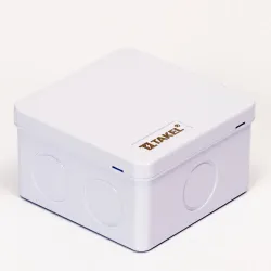 Коробка розподільча без отворів вологостійка IP55 85х85х50 Коробка розподільча без отворів вологостійка IP55 85х85х50