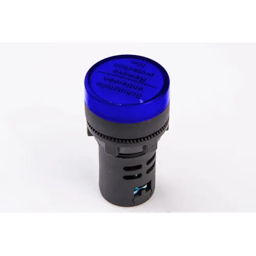 Светодиодный индикатор AD22-22DS 110v АC/DC, голубой TAKEL Светодиодный индикатор AD22-22DS 110v АC/DC, голубой TAKEL