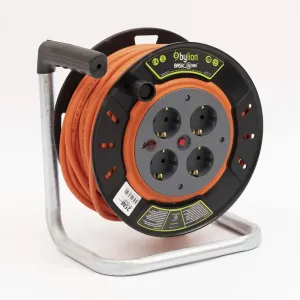 Катушка с кабелем 3х1 мм² PSE-25310-F-VVF с т/с 25м Катушка с кабелем 3х1 мм² PSE-25310-F-VVF с т/с 25м