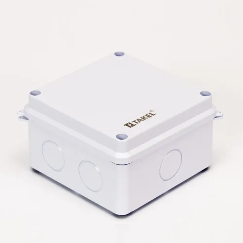 Коробка розподільча без отворів вологостійка IP65 100х100х70 Коробка розподільча без отворів вологостійка IP65 100х100х70