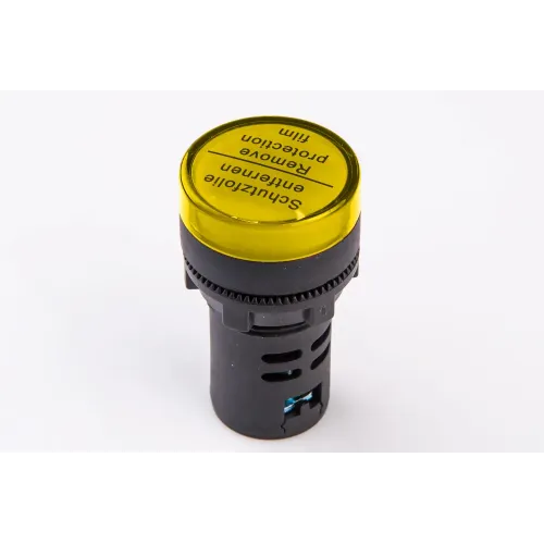 Світлодіодний індикатор AD22-22DS 12v АC/DC, жовтий TAKEL Світлодіодний індикатор AD22-22DS 12v АC/DC, жовтий TAKEL