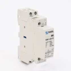 Контактор модульний КМ-1-25-11 25А 1NO+1NС TAKEL Контактор модульний КМ-1-25-11 25А 1NO+1NС TAKEL