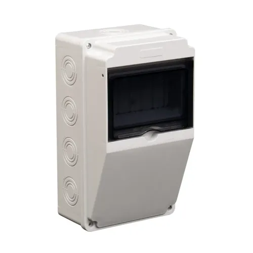 Корпус (щит) на 6 модулів та 1 силовий роз'єм 260x150x120мм IP54 TAKEL Корпус (щит) на 6 модулів та 1 силовий роз'єм 260x150x120мм IP54 TAKEL