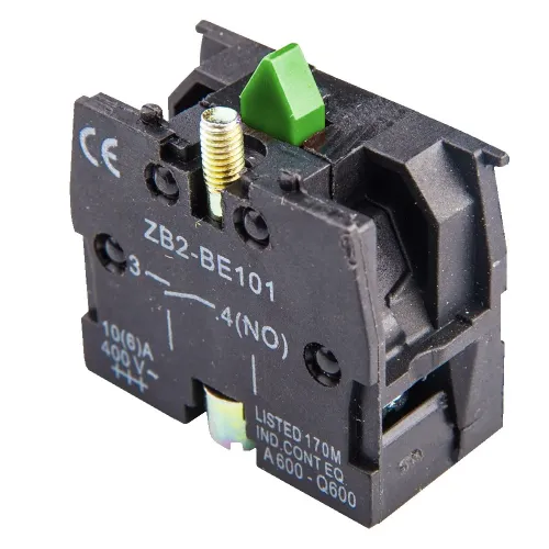 Блок-контакт ZB2-BE 101 (NO) для кнопок XB2 Блок-контакт ZB2-BE 101 (NO) для кнопок XB2