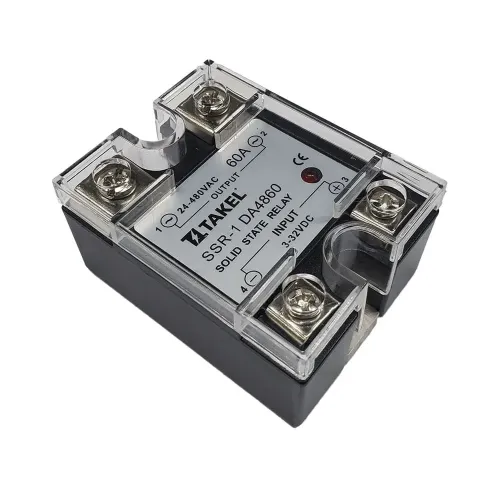 Реле твердотельное SSR-1 DA4860 60А TAKEL Реле твердотельное SSR-1 DA4860 60А TAKEL