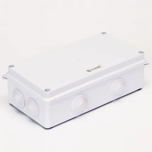 Коробка розподільча вологостійка IP65 200х100х70 Коробка розподільча вологостійка IP65 200х100х70
