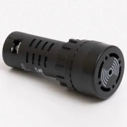 Зумер світлосигнальний AD22-22MS АC/DC 220В, чорний TAKEL Зумер світлосигнальний AD22-22MS АC/DC 220В, чорний TAKEL