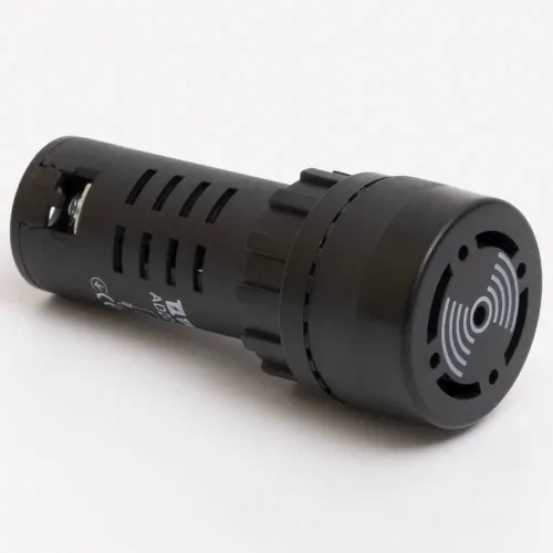 Зумер светосигнальный AD22-22MS АC/DC 220В, черный TAKEL Зумер светосигнальный AD22-22MS АC/DC 220В, черный TAKEL