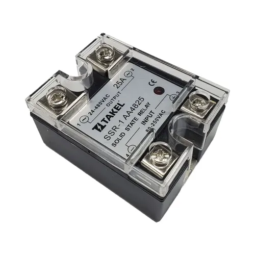 Реле твердотельное SSR-1 АA4825 25А TAKEL Реле твердотельное SSR-1 АA4825 25А TAKEL