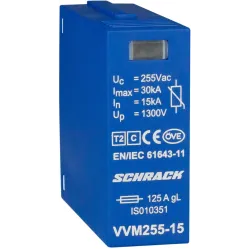 Модуль ПЗИП Vartec класс C 15кA 255В Модуль ПЗИП Vartec класс C 15кA 255В