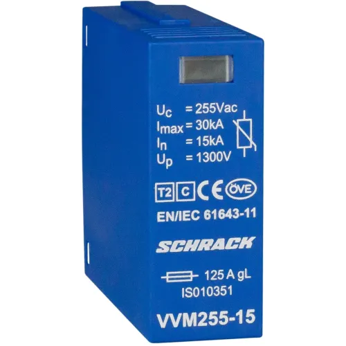 Модуль ПЗІП Vartec клас C 15кA 255В Модуль ПЗІП Vartec клас C 15кA 255В