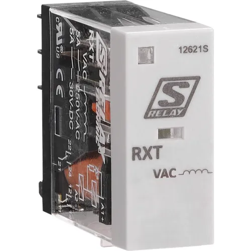 Реле промислове RXT2 2CO 8PIN 5А 230В AC без повзунка Реле промислове RXT2 2CO 8PIN 5А 230В AC без повзунка