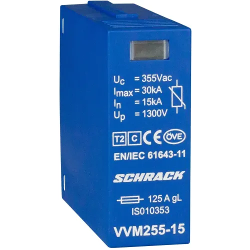 Модуль ПЗІП Vartec клас C 15кA 355В Модуль ПЗІП Vartec клас C 15кA 355В