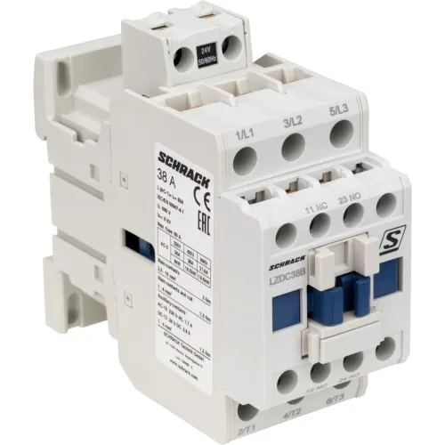 Контактор CUBICO Classic 3Р 18,5кВт 38А 1НВ+1НЗ 24В AC Контактор CUBICO Classic 3Р 18,5кВт 38А 1НВ+1НЗ 24В AC