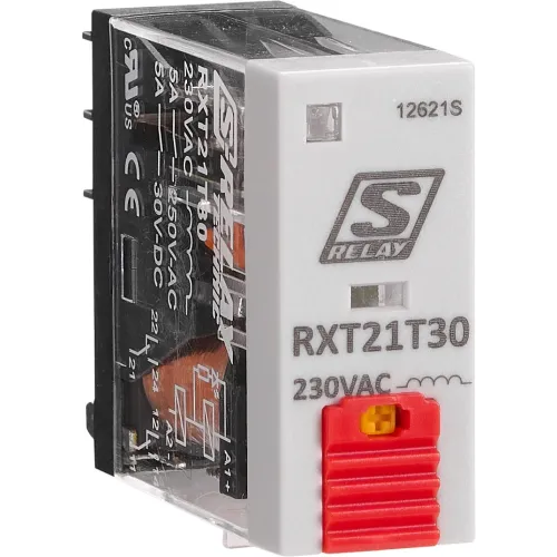 Реле промислове RXT2 2CO 8PIN 5А 230В AC з LED Реле промислове RXT2 2CO 8PIN 5А 230В AC з LED