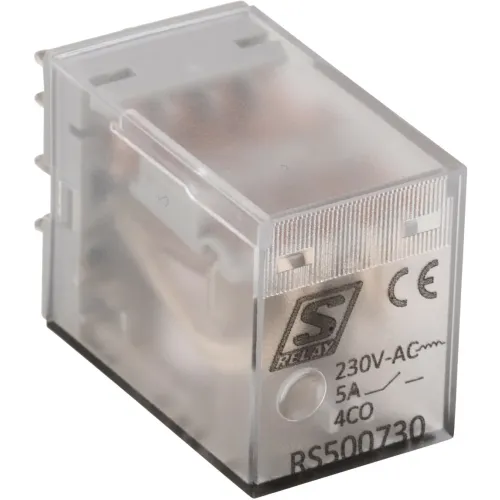 Реле миниатюрное S-Relay RS5 4CO 14PIN 5А 230В AC Реле миниатюрное S-Relay RS5 4CO 14PIN 5А 230В AC