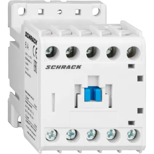 Вспомогательный контактор CUBICO Mini 4Р 2,2кВт 6A 4НВ 230В AC Вспомогательный контактор CUBICO Mini 4Р 2,2кВт 6A 4НВ 230В AC