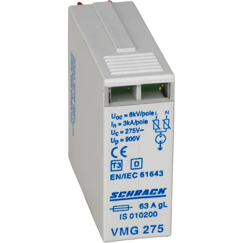 Модуль УЗИП Vartec класс D VMG 3.5кA 275В Модуль УЗИП Vartec класс D VMG 3.5кA 275В