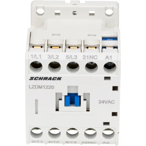 Контактор CUBICO Mini 3Р 5,5кВт 12A 1НЗ 24В AC Контактор CUBICO Mini 3Р 5,5кВт 12A 1НЗ 24В AC