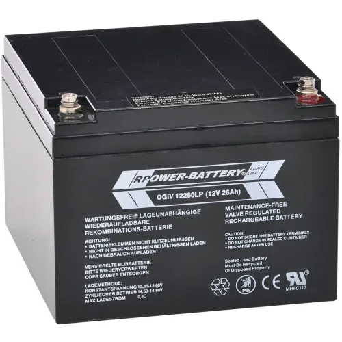 Аккумулятор RPower OGiV 12V/26Ah Аккумулятор RPower OGiV 12V/26Ah