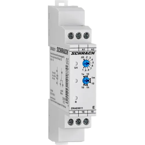 Реле задержки включения AMPARO 24V AC/DC + 230V AC 1CO 5А Реле задержки включения AMPARO 24V AC/DC + 230V AC 1CO 5А