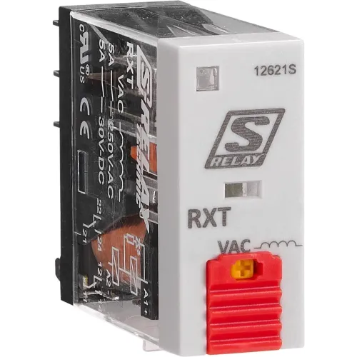 Реле промислове RXT2 2CO 8PIN 5А 24В AC з LED Реле промислове RXT2 2CO 8PIN 5А 24В AC з LED