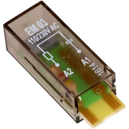 Модуль мережі RC для гнізд YPT/PT/YRT/RT 110-230В AC EM03 Модуль мережі RC для гнізд YPT/PT/YRT/RT 110-230В AC EM03