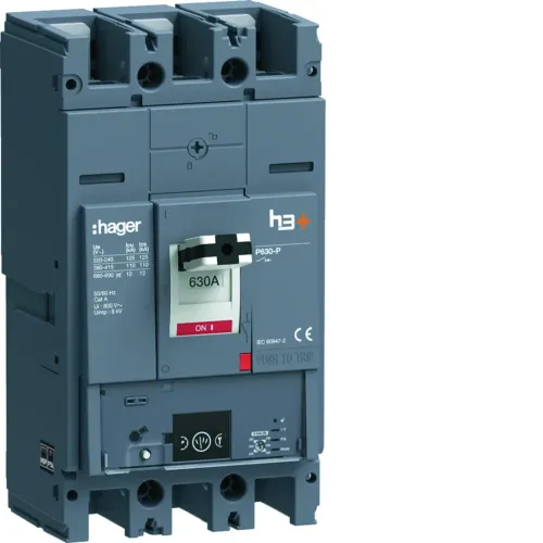 Автоматический выключатель h3+, P630, In=630A, 3п, 110kA, Energy Автоматический выключатель h3+, P630, In=630A, 3п, 110kA, Energy