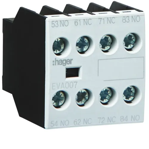 Дод.контакт 2НВ+2НЗ для EV007…EV038, EVN022…EVN045, EVL014…EVL027, EVR004… Дод.контакт 2НВ+2НЗ для EV007…EV038, EVN022…EVN045, EVL014…EVL027, EVR004…