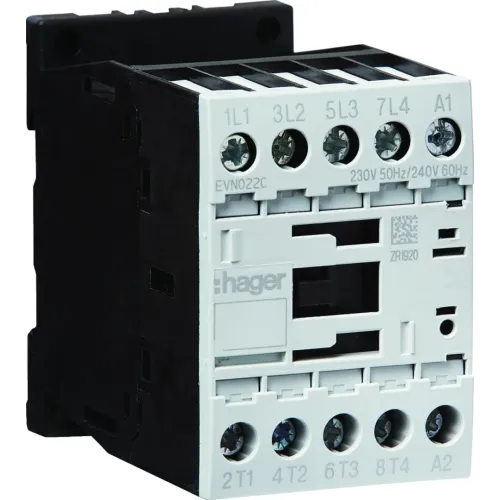 Контактор корпусный 4P, 230В-АС, 22А AC-1 Контактор корпусный 4P, 230В-АС, 22А AC-1