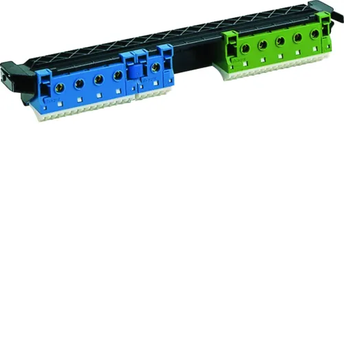 Держатель с клеммами PE/N: 19xN+17xPE / 5xN+5xPE Держатель с клеммами PE/N: 19xN+17xPE / 5xN+5xPE