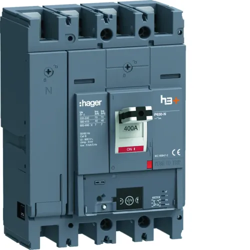 Автоматический выключатель h3+, P630, In=400A, 4п, 40kA, Energy Автоматический выключатель h3+, P630, In=400A, 4п, 40kA, Energy