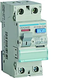ПЗВ 2P 6kA 40A 100mA A ПЗВ 2P 6kA 40A 100mA A